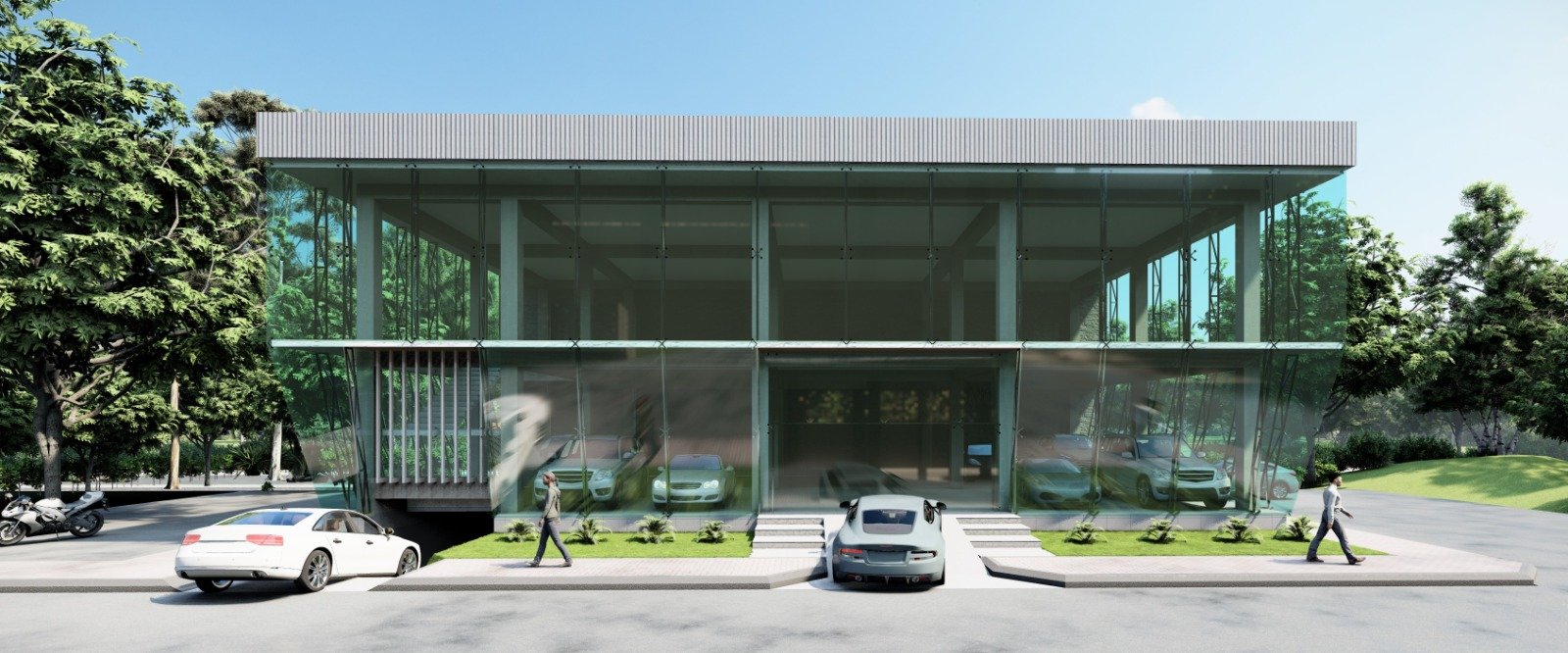 Memarlıq layihəsinin 3D renderi — 15