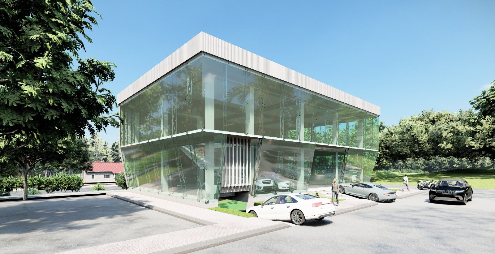 Memarlıq layihəsinin 3D renderi — 16