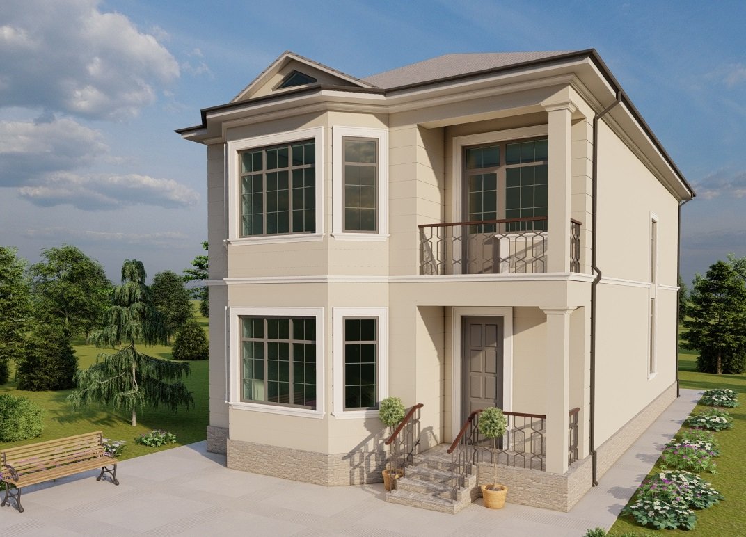 Memarlıq layihəsinin 3D renderi — 24