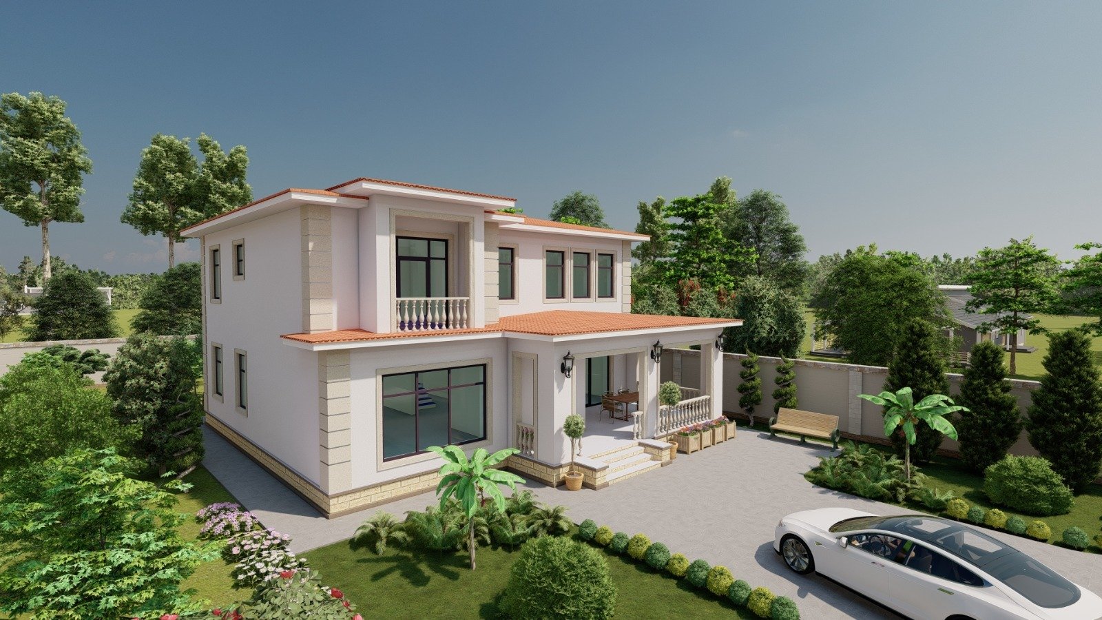 Memarlıq layihəsinin 3D renderi — 25