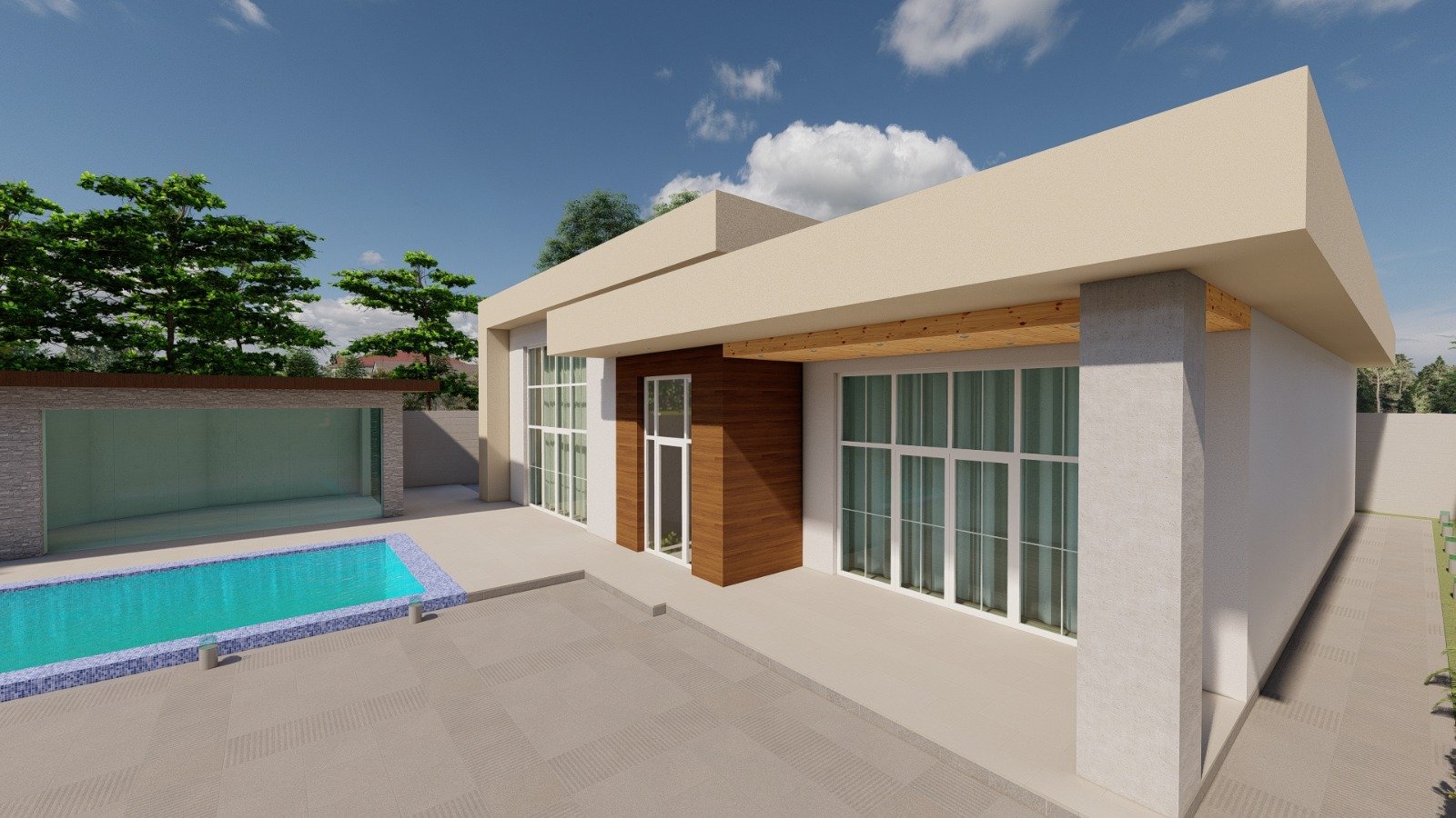 Memarlıq layihəsinin 3D renderi — 28